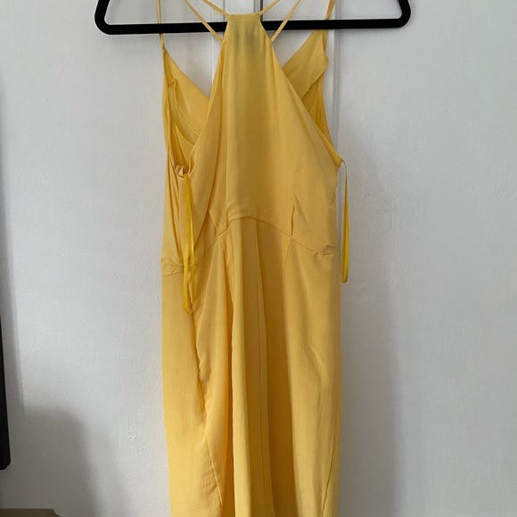 Yellow Greylin mini dress, size small - Picture 2 of 3